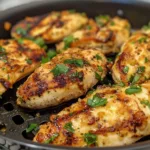 Garlic Parmesan Air Fryer Chicken Breast Recipe
