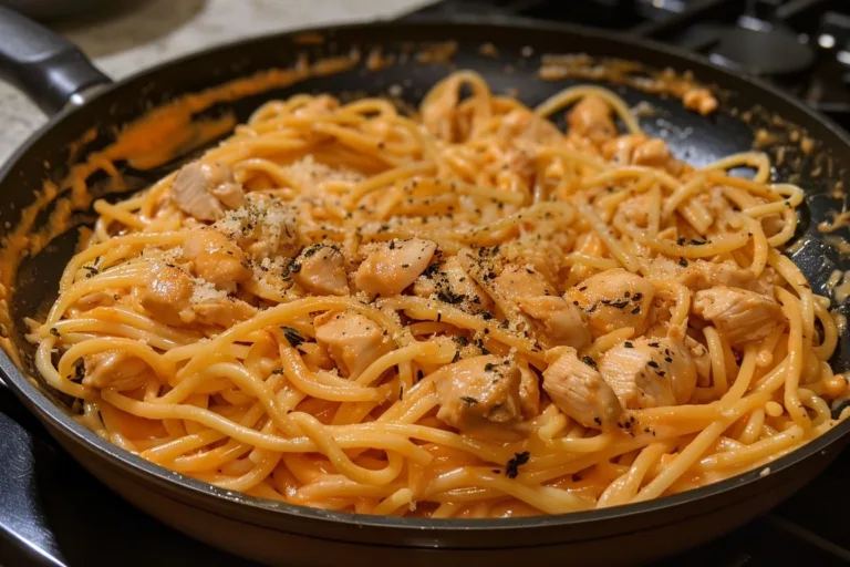 Chicken Spaghetti with Velveeta: Quick & Creamy Comfort