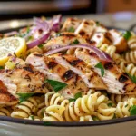Lemon Herb Chicken Pasta Salad Light Summer Fix