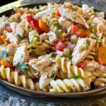 Light Ranch Chicken Pasta Salad Recipe