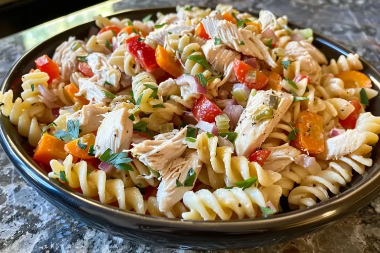 Light Ranch Chicken Pasta Salad Recipe