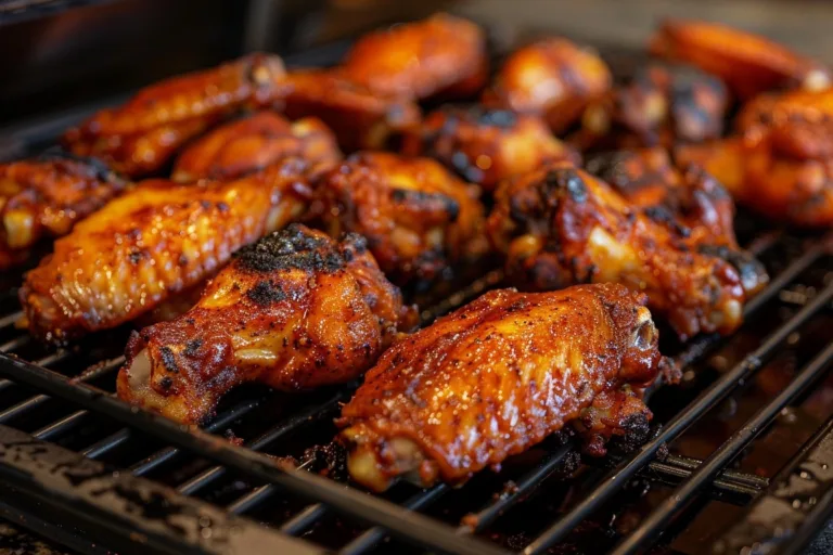 Smoked Chicken Wings with Homemade BBQ Rub