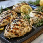 Grilled Lemon Herb Chicken Breasts
