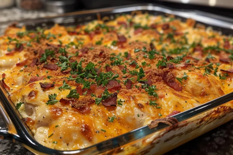 Cheesy Bacon Ranch Chicken Bake: The Ultimate Comfort Food Dish