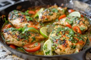 Easy Cilantro Lime Chicken Skillet: A Flavorful One-Pan Recipe