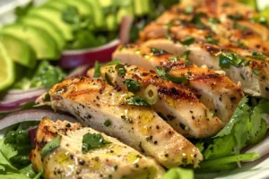 Fresh Cilantro Lime Chicken Salad | A Zesty Healthy Delight