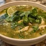 Winter Cilantro Lime Chicken Soup – Cozy Comfort in Every Bowl