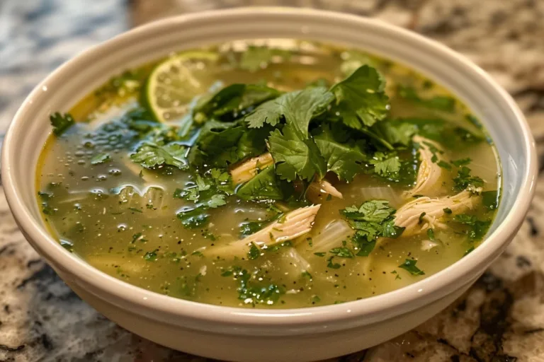 Winter Cilantro Lime Chicken Soup – Cozy Comfort in Every Bowl