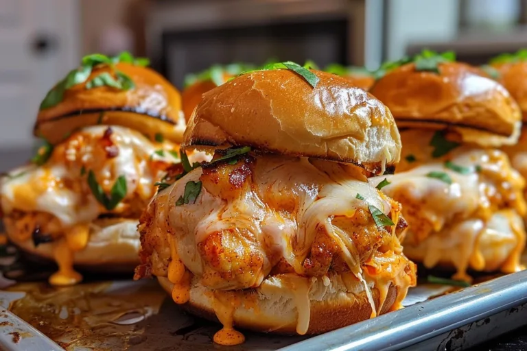 Cheesy Chicken Sliders Recipe for Big Flavors