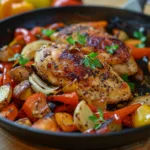 One Pan Chicken Breast and Vegetables: A Simple and Flavorful Recipe