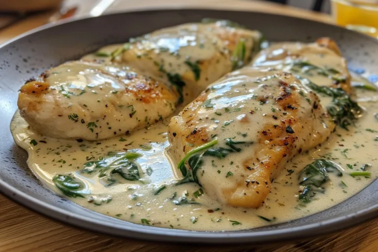 Creamy Spinach Chicken Breast Recipe: A Flavorful, Nutritious Feast