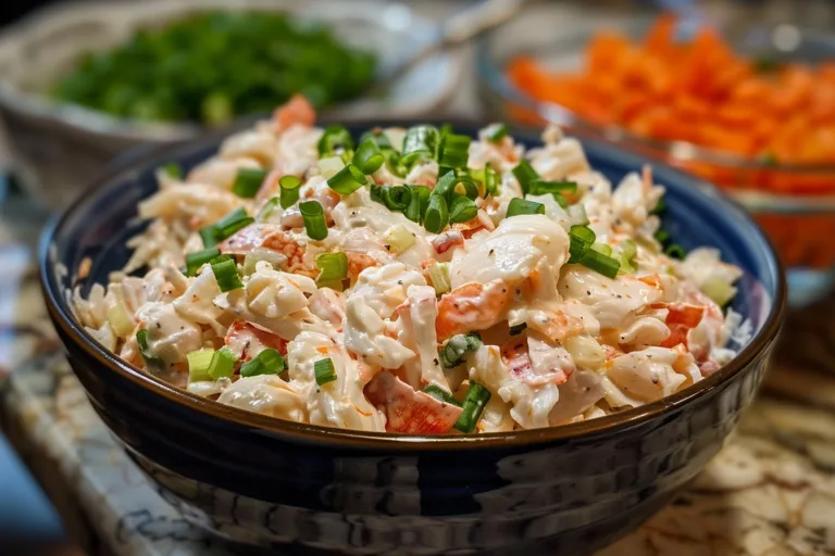 Easy Crab Salad Recipe with Imitation Crab