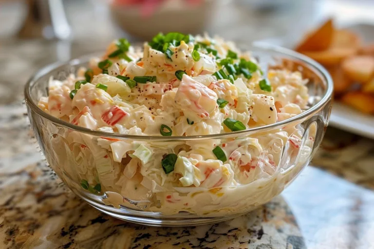 Classic Creamy Crab Salad Recipe: A Simple, Flavorful Dish