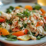 Fresh Crab Salad with Lemon Dressing