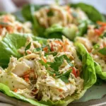 Low Carb Crab Salad Lettuce Wraps