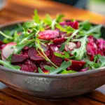 Arugula Beet Salad Recipe with Olive Oil
