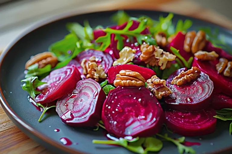 Beet Salad with Walnuts Recipe | Vibrant and Nutritious
