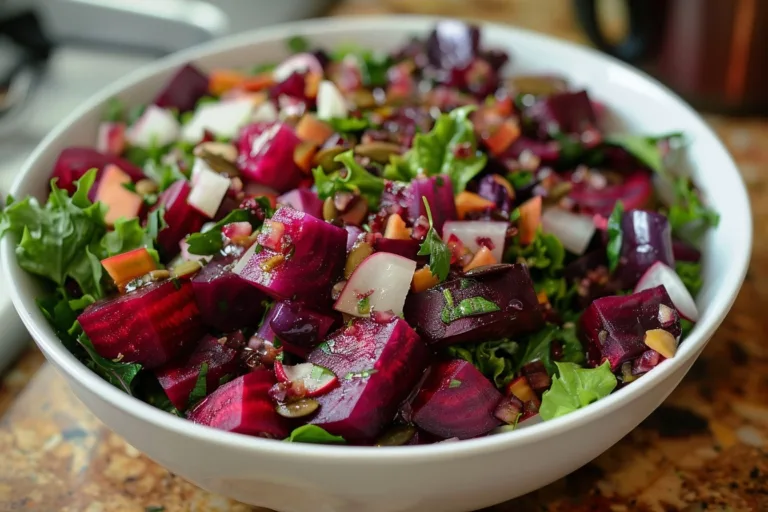 Mediterranean Beet Salad Recipe | Fresh and Flavorful