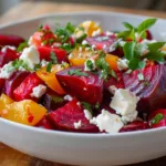 Roasted Beet Salad with Feta Recipe