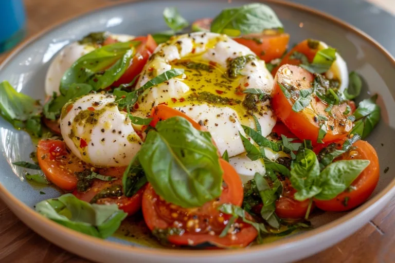 Burrata Caprese Salad Recipe