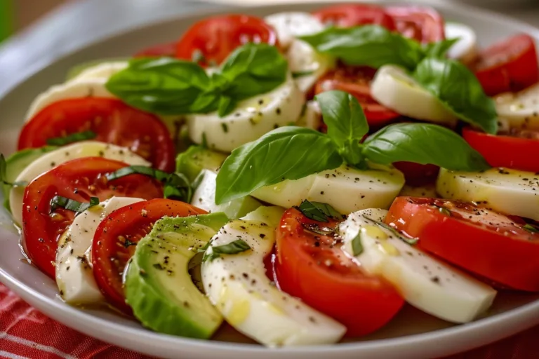 Avocado Caprese Salad Recipe: A Fresh Twist on Italian Classics