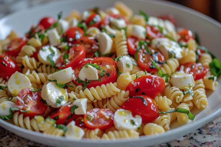 Caprese Pasta Salad Recipe: A Flavorful Twist