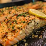 Garlic Butter Baked Salmon Recipe | Simple and Flavorful