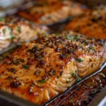 Brown Sugar Garlic Baked Salmon