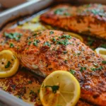 Cajun Style Oven Baked Salmon for Flavorful Fish