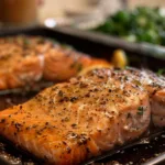 Maple Dijon Baked Salmon Recipe