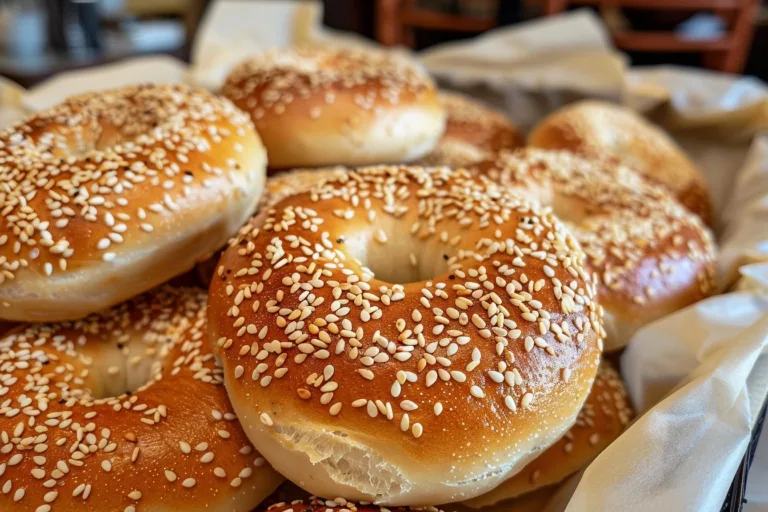 Sesame New York Bagels: A Crispy, Chewy Delight