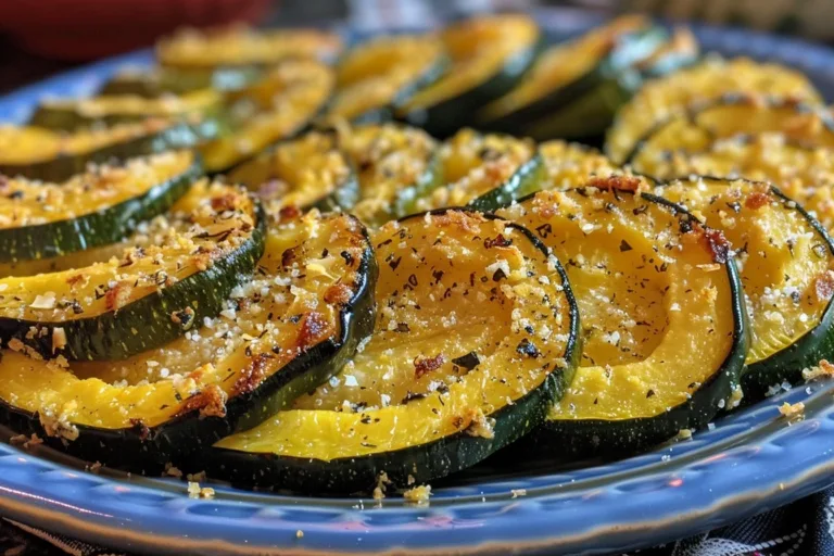Crispy Parmesan Air Fryer Summer Squash Recipe