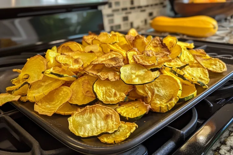 Air Fryer Summer Squash Chips