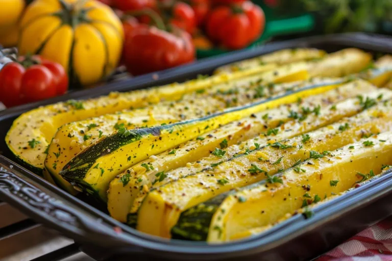 Italian Seasoned Summer Squash: Flavorful Vegetarian Dish