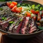 Steak and Quinoa Salad Bowl for a Flavorful Meal