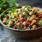 Chickpea Quinoa Protein Salad for a Nutrient-Packed Meal