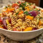 Healthy Vegetable Pasta Salad Recipe for Light Summer Meals