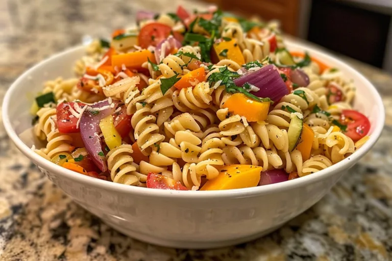 Healthy Vegetable Pasta Salad Recipe for Light Summer Meals
