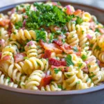 Ranch Pasta Salad with Bacon
