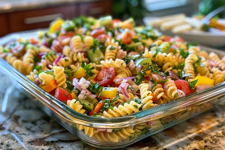 Make-Ahead Pasta Salad for Potlucks