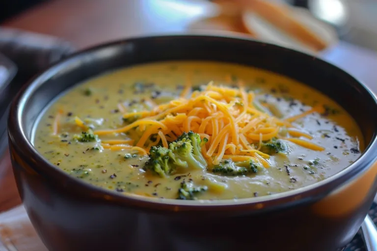 Broccoli Cheese Soup: Creamy Comfort in a Bowl
