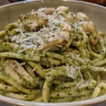 Creamy Chicken Pesto Pasta