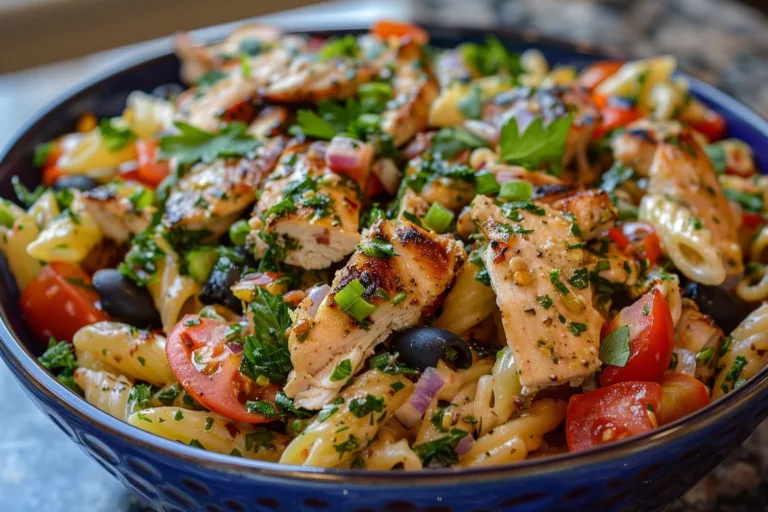 Greek Chicken Pasta Salad Recipe and Tips
