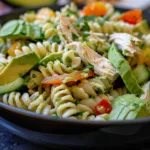 Avocado Chicken Pasta Salad: Creamy Twist on Classic Dish