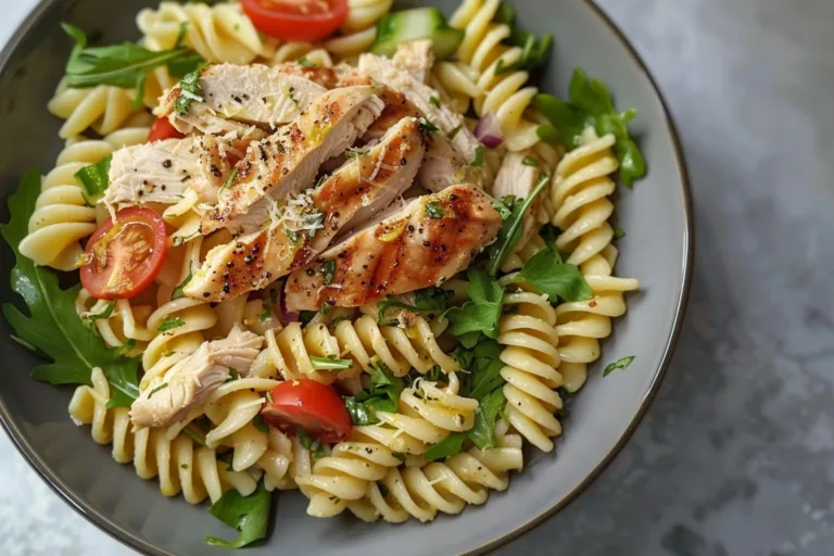 Lemon Herb Chicken Pasta Salad: A Fresh, Flavorful Dish