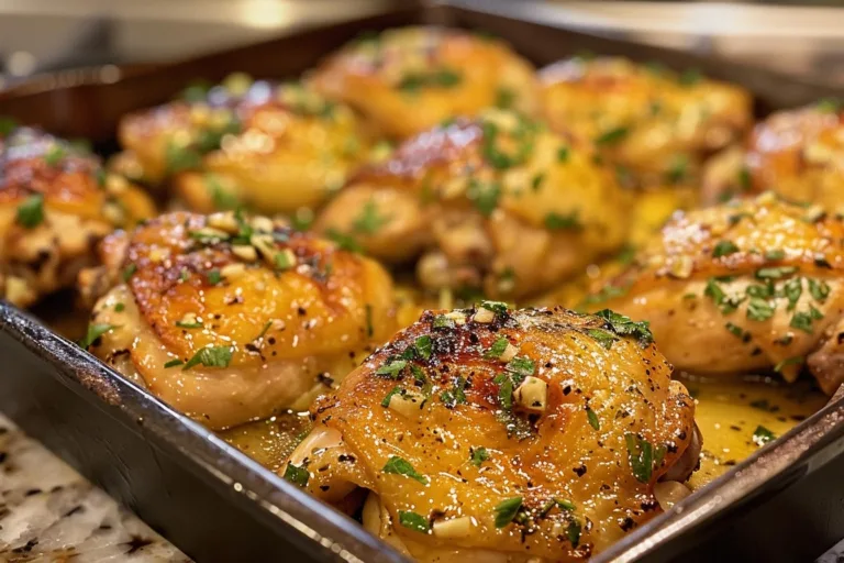Garlic Butter Chicken Thighs Recipe