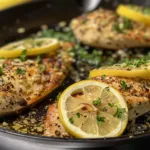 Lemon-Garlic Chicken Breast Recipe with Juicy, Herb-Crusted Breasts