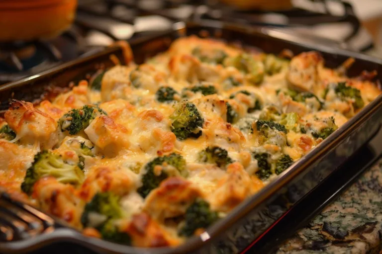 Cheesy Broccoli Chicken Bake