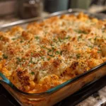 Buffalo Chicken Cauliflower Casserole: A Crispy, Flavorful, Healthy Comfort Food