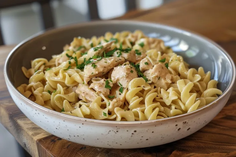 Chicken buttered noodles recipe for a quick weeknight dinner